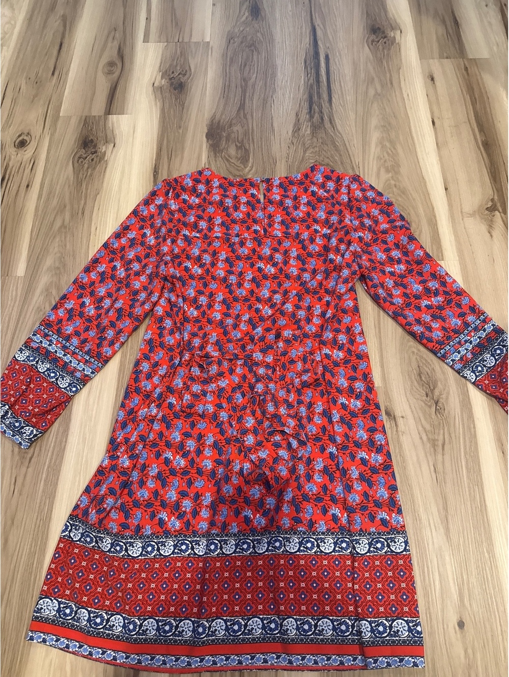 LOFT  ROUND NECK BALLOON SLEEVES LENGTH DRESS - Picture 6 of 7
